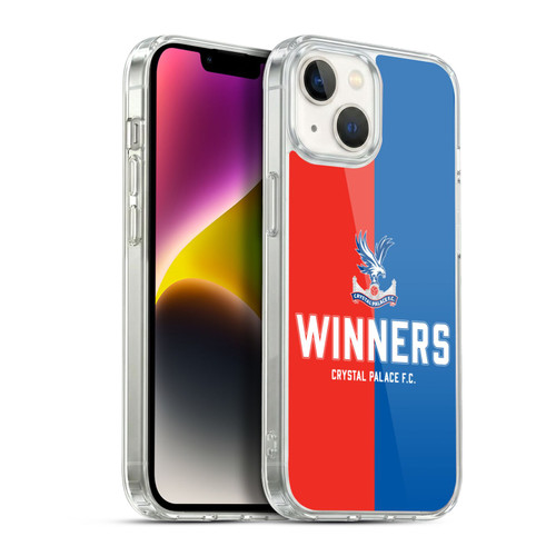 Crystal Palace FC 2025 Cup Final Winners Soft Gel Case for Apple iPhone 14