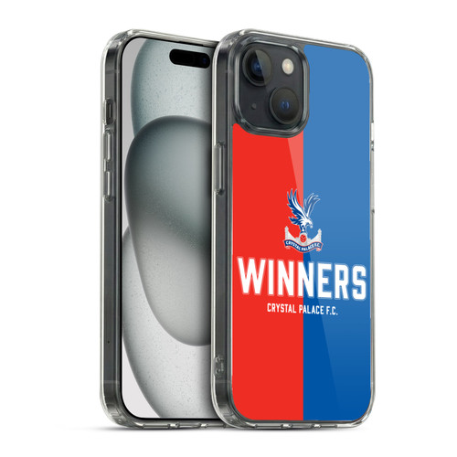 Crystal Palace FC 2025 Cup Final Winners Soft Gel Case for Apple iPhone 15 & MagSafe