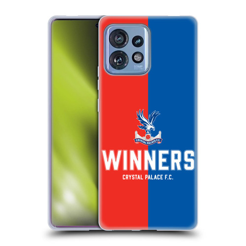 Crystal Palace FC 2025 Cup Final Winners Soft Gel Case for Motorola Moto Edge 40 Pro/Plus 2023