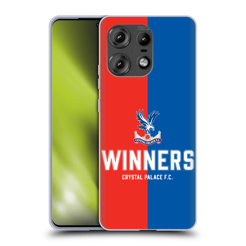Crystal Palace FC 2025 Cup Final Winners Soft Gel Case for Motorola Edge 50 Pro