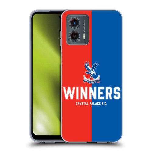 Crystal Palace FC 2025 Cup Final Winners Soft Gel Case for Motorola Moto G (2023)