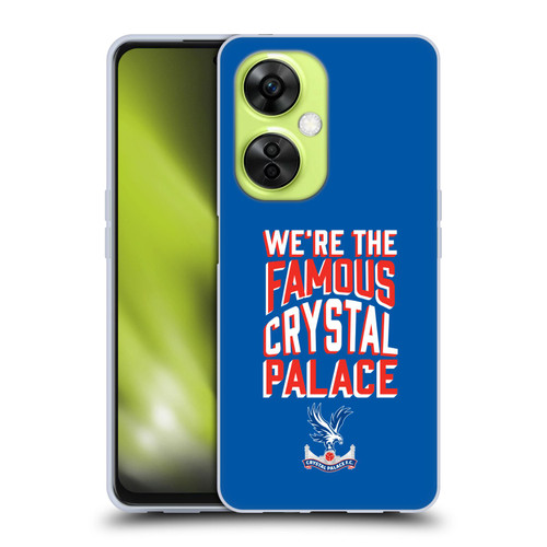 Crystal Palace FC 2025 Cup Final We're The Famous Soft Gel Case for OnePlus Nord CE 3 Lite 5G