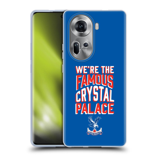 Crystal Palace FC 2025 Cup Final We're The Famous Soft Gel Case for OPPO Reno11