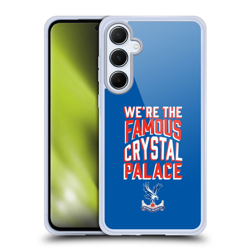 Crystal Palace FC 2025 Cup Final We're The Famous Soft Gel Case for Samsung Galaxy A55 5G