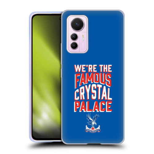 Crystal Palace FC 2025 Cup Final We're The Famous Soft Gel Case for Xiaomi 12 Lite
