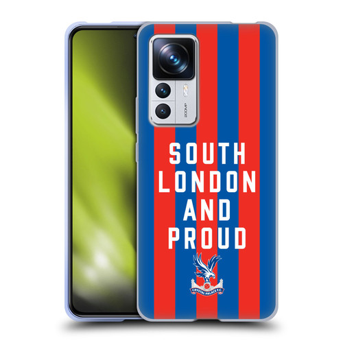 Crystal Palace FC 2025 Cup Final South London & Proud Soft Gel Case for Xiaomi 12T Pro