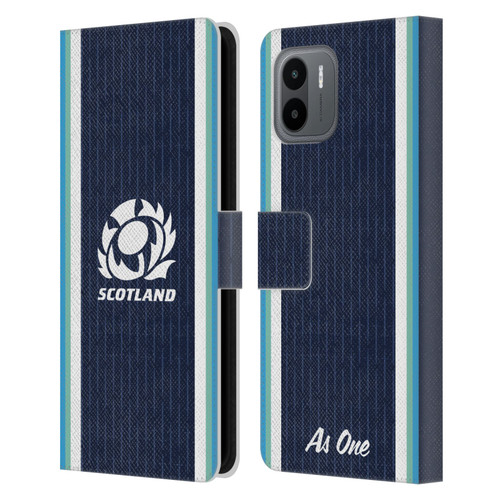 Scotland Rugby 2024/25 Crest Kit Home Leather Book Wallet Case Cover For Xiaomi Redmi A2
