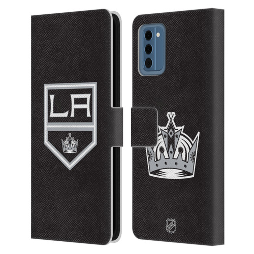 NHL Los Angeles Kings Plain Leather Book Wallet Case Cover For Nokia NC300