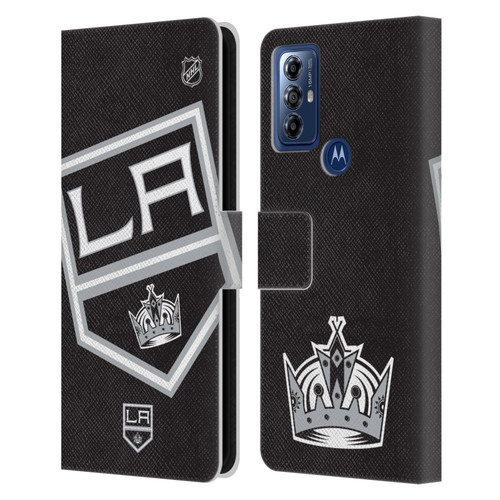 NHL Los Angeles Kings Oversized Leather Book Wallet Case Cover For Motorola Moto G Play (2023)