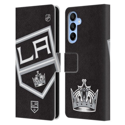 NHL Los Angeles Kings Oversized Leather Book Wallet Case Cover For Samsung Galaxy A16 5G