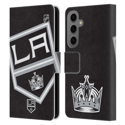 NHL Los Angeles Kings Oversized Leather Book Wallet Case Cover For Samsung Galaxy S25