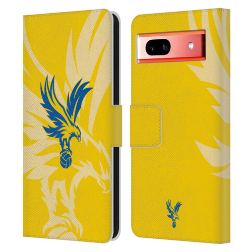 Crystal Palace FC 2024/25 Crest Kit Away Leather Book Wallet Case Cover For Google Pixel 7a