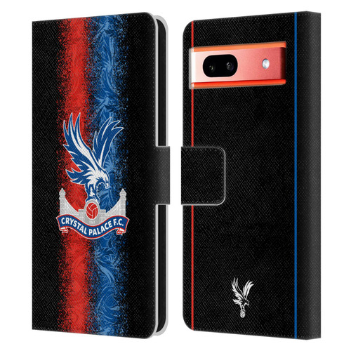 Crystal Palace FC 2024/25 Crest Kit Third Leather Book Wallet Case Cover For Google Pixel 7a