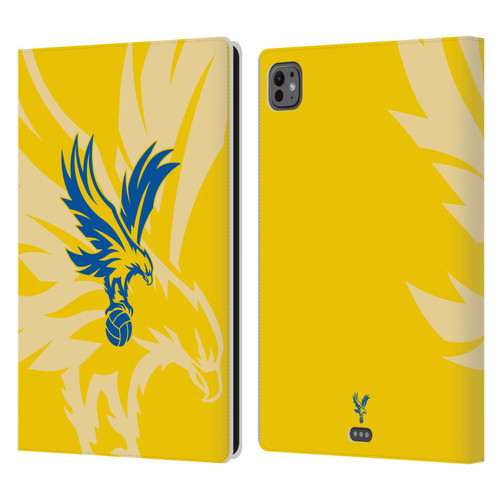 Crystal Palace FC 2024/25 Crest Kit Away Leather Book Wallet Case Cover For Apple iPad Pro 11 M4 2024