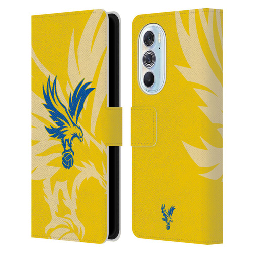 Crystal Palace FC 2024/25 Crest Kit Away Leather Book Wallet Case Cover For Motorola Edge X30