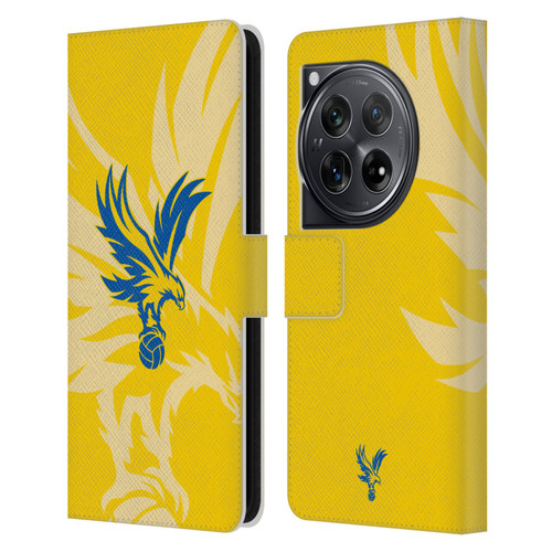 Crystal Palace FC 2024/25 Crest Kit Away Leather Book Wallet Case Cover For OnePlus 12