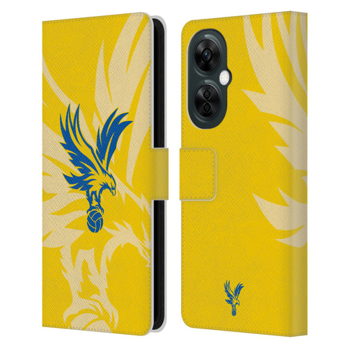 Crystal Palace FC 2024/25 Crest Kit Away Leather Book Wallet Case Cover For OnePlus Nord N30