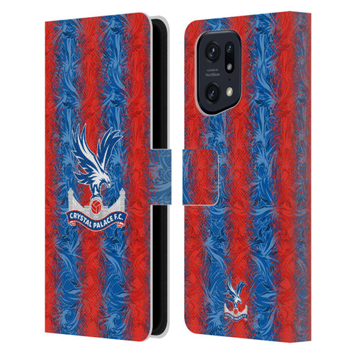 Crystal Palace FC 2024/25 Crest Kit Home Leather Book Wallet Case Cover For OPPO Find X5 Pro Crystal Palace FC 2024/25 Crest Kit Home Leather Book Wallet Case Cover For OPPO Find X5 Pro