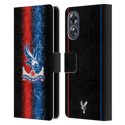 Crystal Palace FC 2024/25 Crest Kit Third Leather Book Wallet Case Cover For OPPO A17