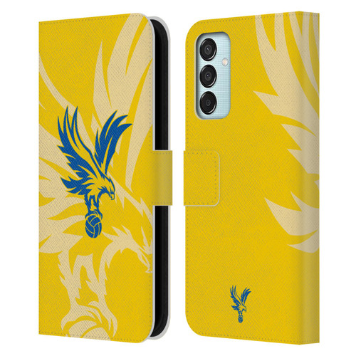 Crystal Palace FC 2024/25 Crest Kit Away Leather Book Wallet Case Cover For Samsung Galaxy M15/F15 5G