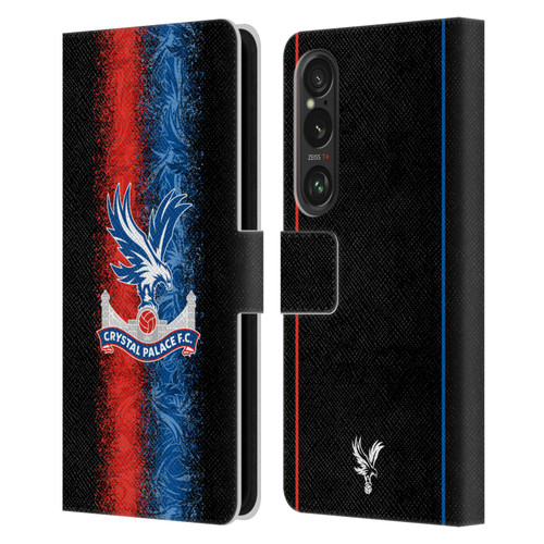 Crystal Palace FC 2024/25 Crest Kit Third Leather Book Wallet Case Cover For Sony Xperia 1 VI 5G
