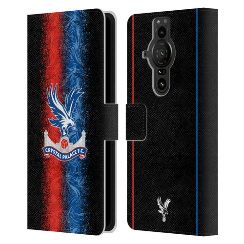 Crystal Palace FC 2024/25 Crest Kit Third Leather Book Wallet Case Cover For Sony Xperia Pro-I