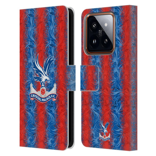 Crystal Palace FC 2024/25 Crest Kit Home Leather Book Wallet Case Cover For Xiaomi 14