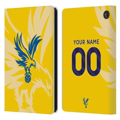 Custom Customised Personalised Crystal Palace Football Club 2024/25 Kit Away Leather Book Wallet Case Cover For Amazon Fire 7 2022 Custom Customised Personalised Crystal Palace Football Club 2024/25 Kit Away Leather Book Wallet Case Cover For Amazon Fire 7 2022