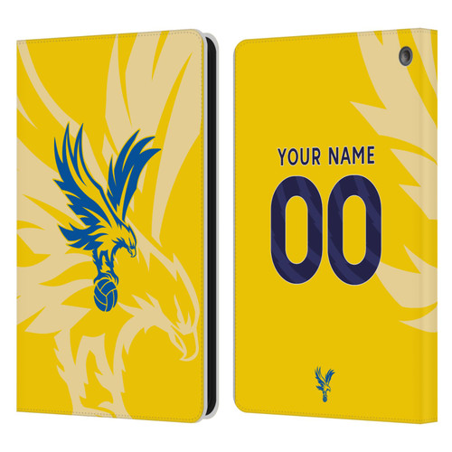 Custom Customised Personalised Crystal Palace Football Club 2024/25 Kit Away Leather Book Wallet Case Cover For Amazon Fire HD 8/Fire HD 8 Plus 2020 Custom Customised Personalised Crystal Palace Football Club 2024/25 Kit Away Leather Book Wallet Case Cover For Amazon Fire HD 8/Fire HD 8 Plus 2020