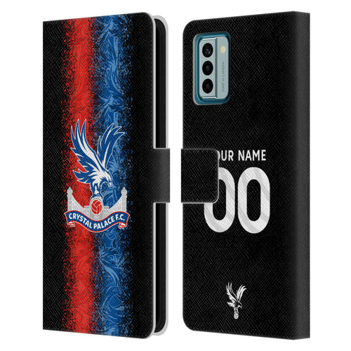 Custom Customised Personalised Crystal Palace Football Club 2024/25 Kit Third Leather Book Wallet Case Cover For Nokia G42