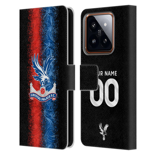 Custom Customised Personalised Crystal Palace Football Club 2024/25 Kit Third Leather Book Wallet Case Cover For Xiaomi 14