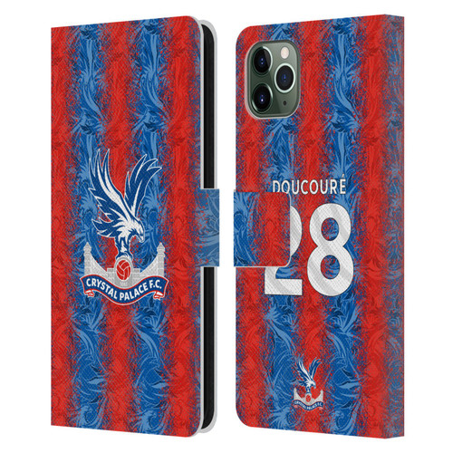 Crystal Palace FC 2024/25 Players Home Kit Cheick Doucouré Leather Book Wallet Case Cover For Apple iPhone 11 Pro Max Crystal Palace FC 2024/25 Players Home Kit Cheick Doucouré Leather Book Wallet Case Cover For Apple iPhone 11 Pro Max