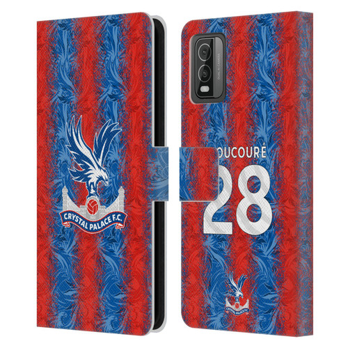 Crystal Palace FC 2024/25 Players Home Kit Cheick Doucouré Leather Book Wallet Case Cover For Nokia C210
