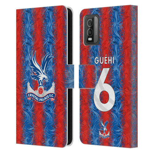 Crystal Palace FC 2024/25 Players Home Kit Marc Guéhi Leather Book Wallet Case Cover For Nokia C210
