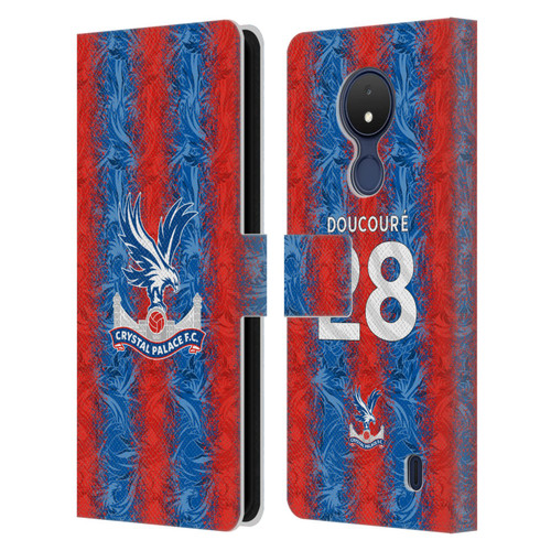 Crystal Palace FC 2024/25 Players Home Kit Cheick Doucouré Leather Book Wallet Case Cover For Nokia C21