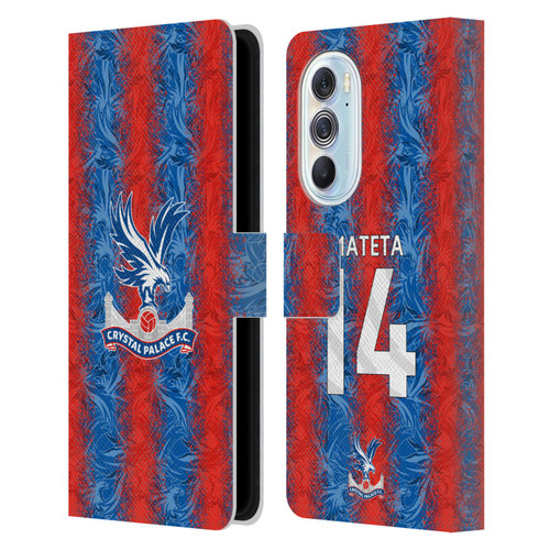 Crystal Palace FC 2024/25 Players Home Kit Jean-Philippe Mateta Leather Book Wallet Case Cover For Motorola Edge X30 Crystal Palace FC 2024/25 Players Home Kit Jean-Philippe Mateta Leather Book Wallet Case Cover For Motorola Edge X30
