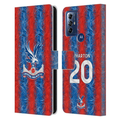 Crystal Palace FC 2024/25 Players Home Kit Adam Wharton Leather Book Wallet Case Cover For Motorola Moto G Play (2023) Crystal Palace FC 2024/25 Players Home Kit Adam Wharton Leather Book Wallet Case Cover For Motorola Moto G Play (2023)