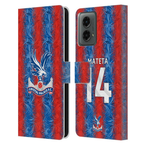 Crystal Palace FC 2024/25 Players Home Kit Jean-Philippe Mateta Leather Book Wallet Case Cover For Motorola Moto G (2024) Crystal Palace FC 2024/25 Players Home Kit Jean-Philippe Mateta Leather Book Wallet Case Cover For Motorola Moto G (2024)