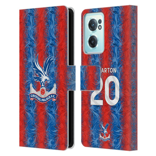 Crystal Palace FC 2024/25 Players Home Kit Adam Wharton Leather Book Wallet Case Cover For OnePlus Nord CE 2 5G Crystal Palace FC 2024/25 Players Home Kit Adam Wharton Leather Book Wallet Case Cover For OnePlus Nord CE 2 5G