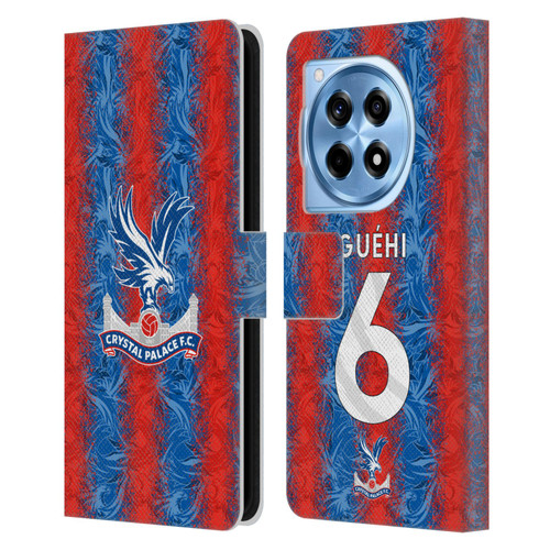 Crystal Palace FC 2024/25 Players Home Kit Marc Guéhi Leather Book Wallet Case Cover For OnePlus 12R
