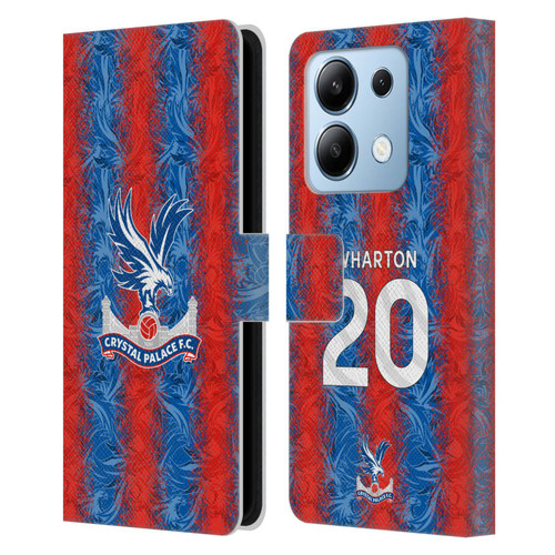 Crystal Palace FC 2024/25 Players Home Kit Adam Wharton Leather Book Wallet Case Cover For Xiaomi Redmi Note 13/13 Pro 5G Crystal Palace FC 2024/25 Players Home Kit Adam Wharton Leather Book Wallet Case Cover For Xiaomi Redmi Note 13/13 Pro 5G