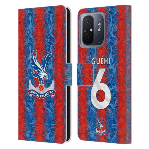 Crystal Palace FC 2024/25 Players Home Kit Marc Guéhi Leather Book Wallet Case Cover For Xiaomi Redmi 12C