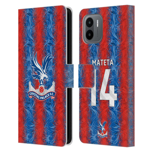 Crystal Palace FC 2024/25 Players Home Kit Jean-Philippe Mateta Leather Book Wallet Case Cover For Xiaomi Redmi A2
