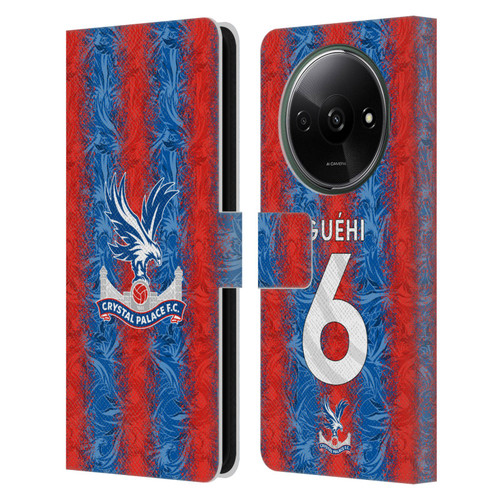 Crystal Palace FC 2024/25 Players Home Kit Marc Guéhi Leather Book Wallet Case Cover For Xiaomi Redmi A3
