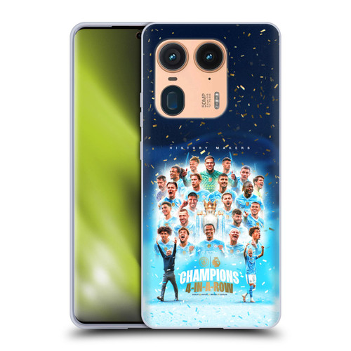 Manchester City Man City FC 2024 Premier League Champions Team Poster Soft Gel Case for Motorola Edge 50 Ultra/X50 Ultra Manchester City Man City FC 2024 Premier League Champions Team Poster Soft Gel Case for Motorola Edge 50 Ultra/X50 Ultra