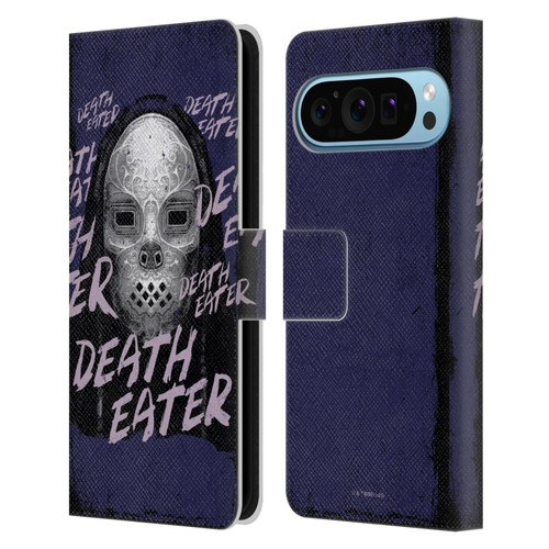Harry Potter Dementors Kiss Death Eater Leather Book Wallet Case Cover For Google Pixel 9 / Pixel 9 Pro