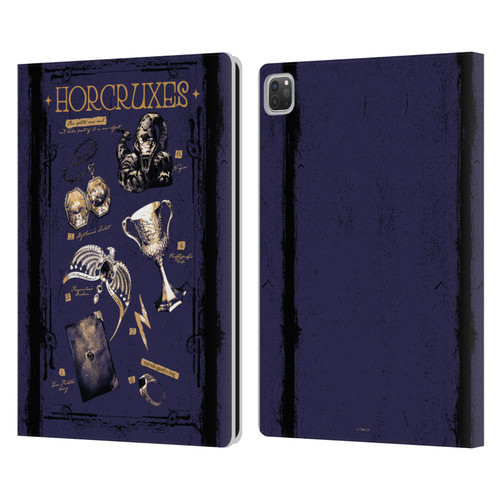 Harry Potter Dementors Kiss Horcruxes Leather Book Wallet Case Cover For Apple iPad Pro 12.9 2020/2021/2022