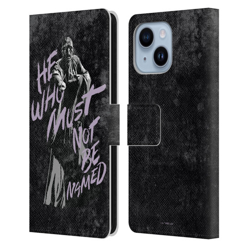 Harry Potter Dementors Kiss Voldemort Leather Book Wallet Case Cover For Apple iPhone 14 Plus