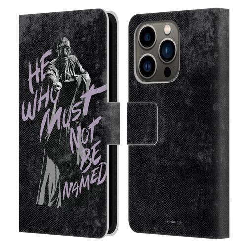 Harry Potter Dementors Kiss Voldemort Leather Book Wallet Case Cover For Apple iPhone 14 Pro