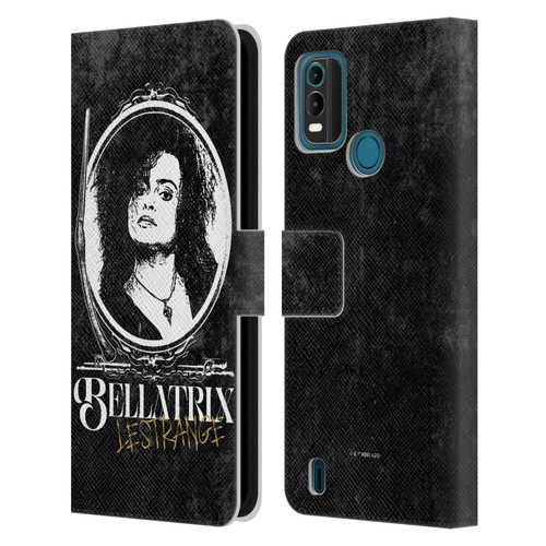 Harry Potter Dementors Kiss Bellatrix Lestrange Leather Book Wallet Case Cover For Nokia G11 Plus